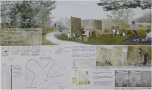 「かまぼこカーテン」佐藤光彦研究室（日本大学大学院）