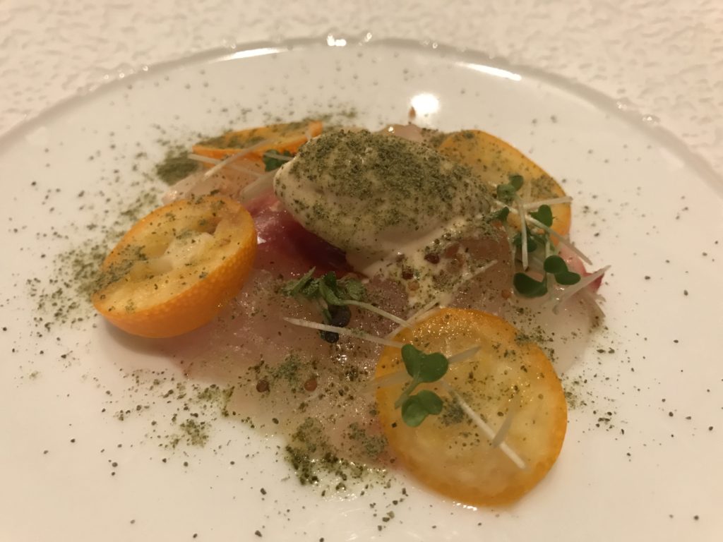 桜鯛カルパッチョ