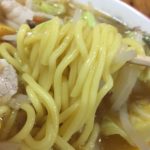 黄金色のスープ!「清家食堂」のちゃんぽんはスープがうまい!