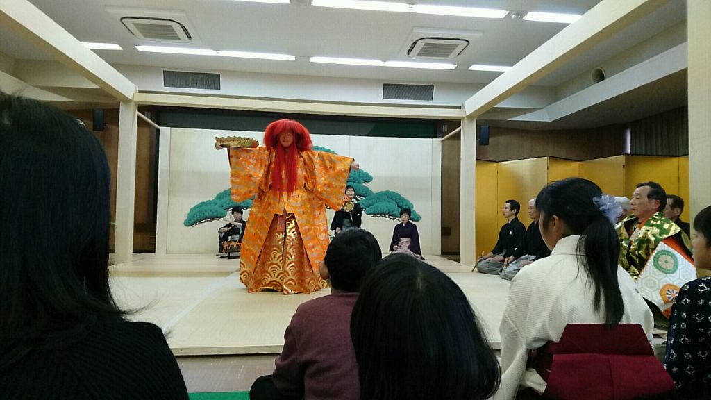 県内では珍しい！？大洲で行われた能「猩々」公演に行ってきました！