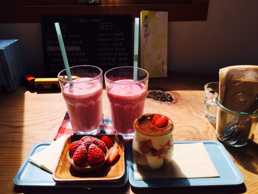 いちご狩りもできる！いちご三昧の可愛いカフェ「いちご日和」に行ってきました！