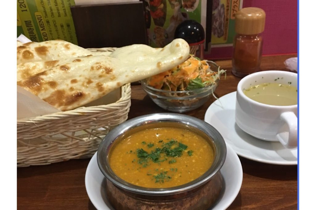 プレーンナン食べ放題！福音寺にあるインド・ネパール料理「シャンティ」に行ってきました！