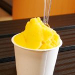 西予市明浜町産みかん果汁を贅沢に使用した「みかんシャーベット」が食べられる「道の駅どんぶり館」に行ってきました!