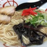 戻ってきたらーめん屋「みろく家」にある博多豚骨風味の薄味のラーメンがうまい!