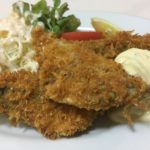 ちゃんぽんだけじゃない!地元のとれたて魚の「魚フライ定食」を「三和食堂」で食べてきました!