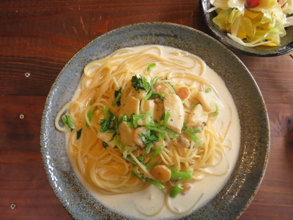 古民家をリノベーション！西予市中川小学校付近にある「Chaleur」（シャルール）で「クリームパスタ」を食べてきました！