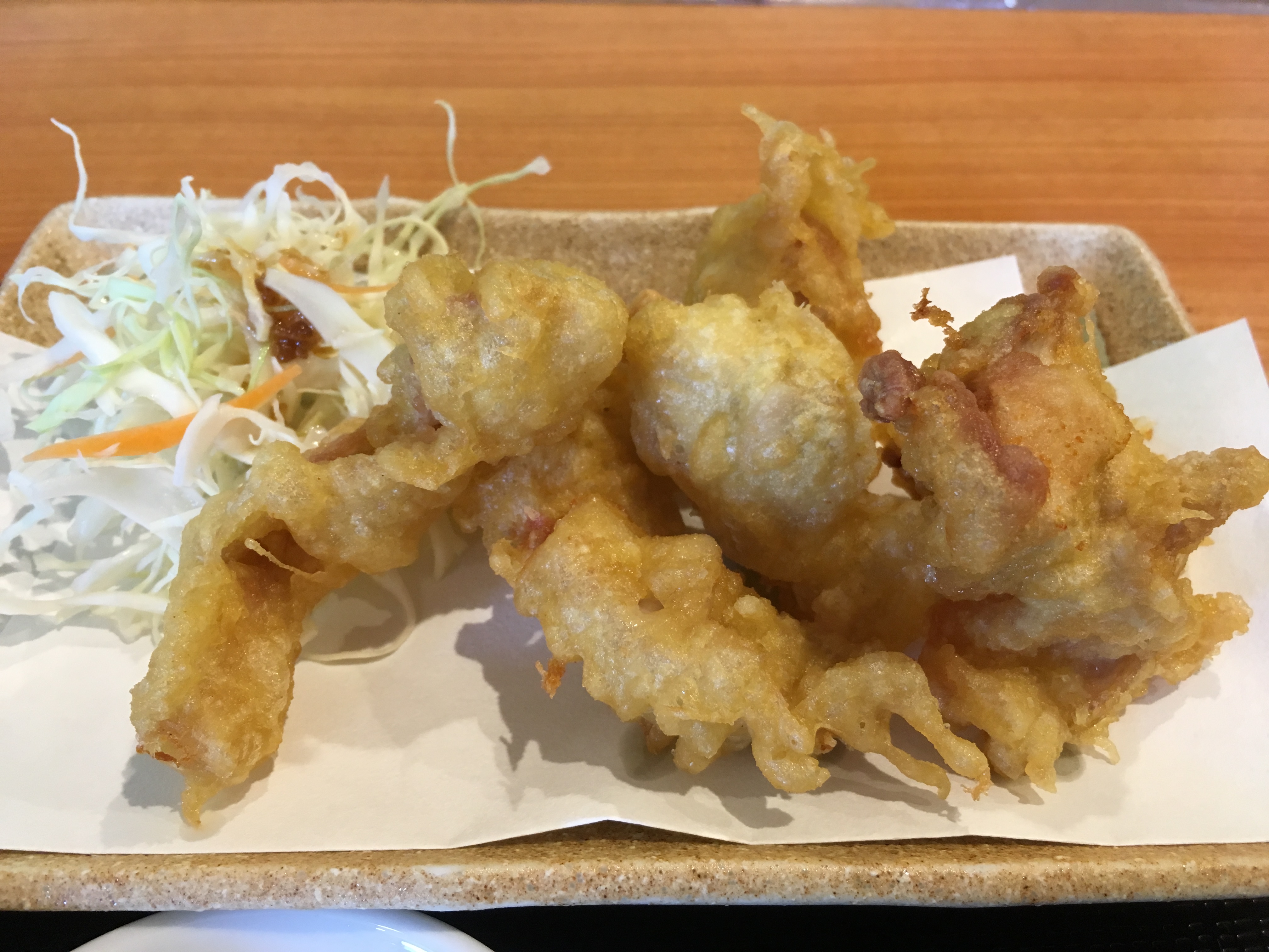 八幡浜市役所近くの海鮮料理「海里」で大分に負けない「とり天ランチ」を食べてきた！