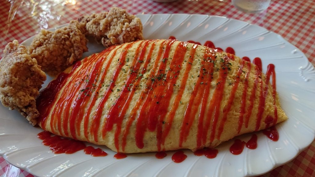 ツーリングのお供に！ 鬼北町のカフェ「ON&OFF」でたっぷりサイズの「オムライス」をガッツリいただいてきた！