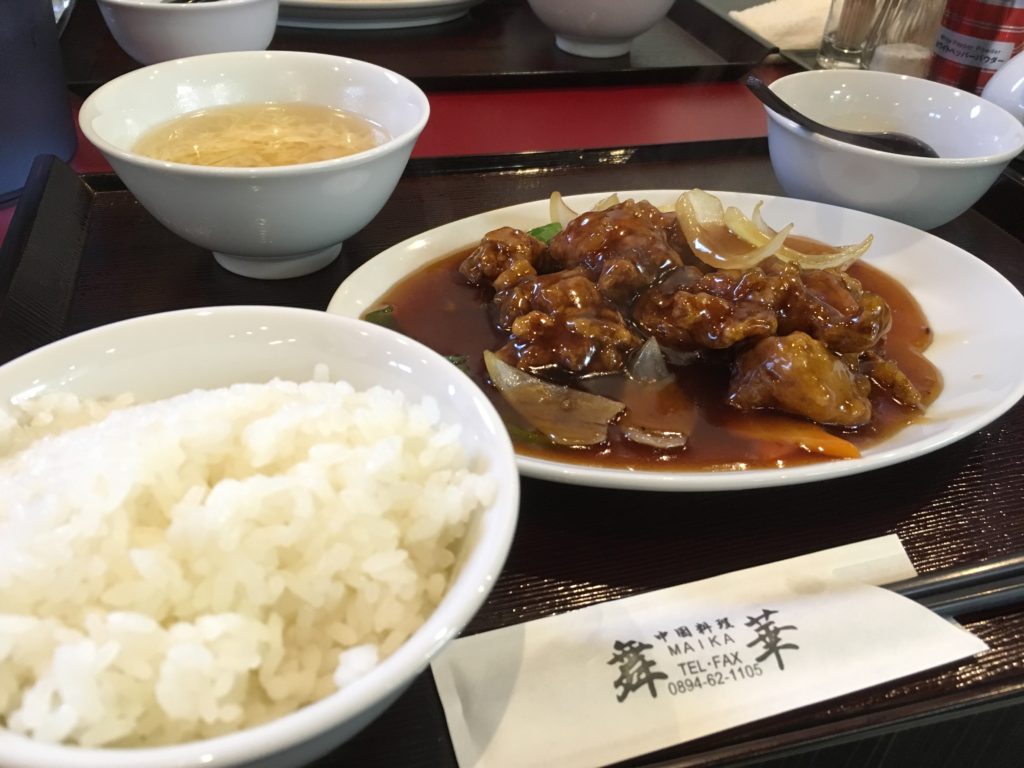 西予市宇和町で本格中華が食べられる！話題の「舞華」（まいか）さんで「酢豚定食」を食べてきた！