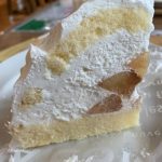 生クリームたっぷり!イオンモール今治新都心にある「SAI&Co.」(サイサイカフェ)の「ももドーム」を食べてきたよ!