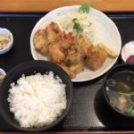八幡浜市保内町でランチならここ!「食堂ごりらくん」で「からあげ定食」を食べてきたよ!