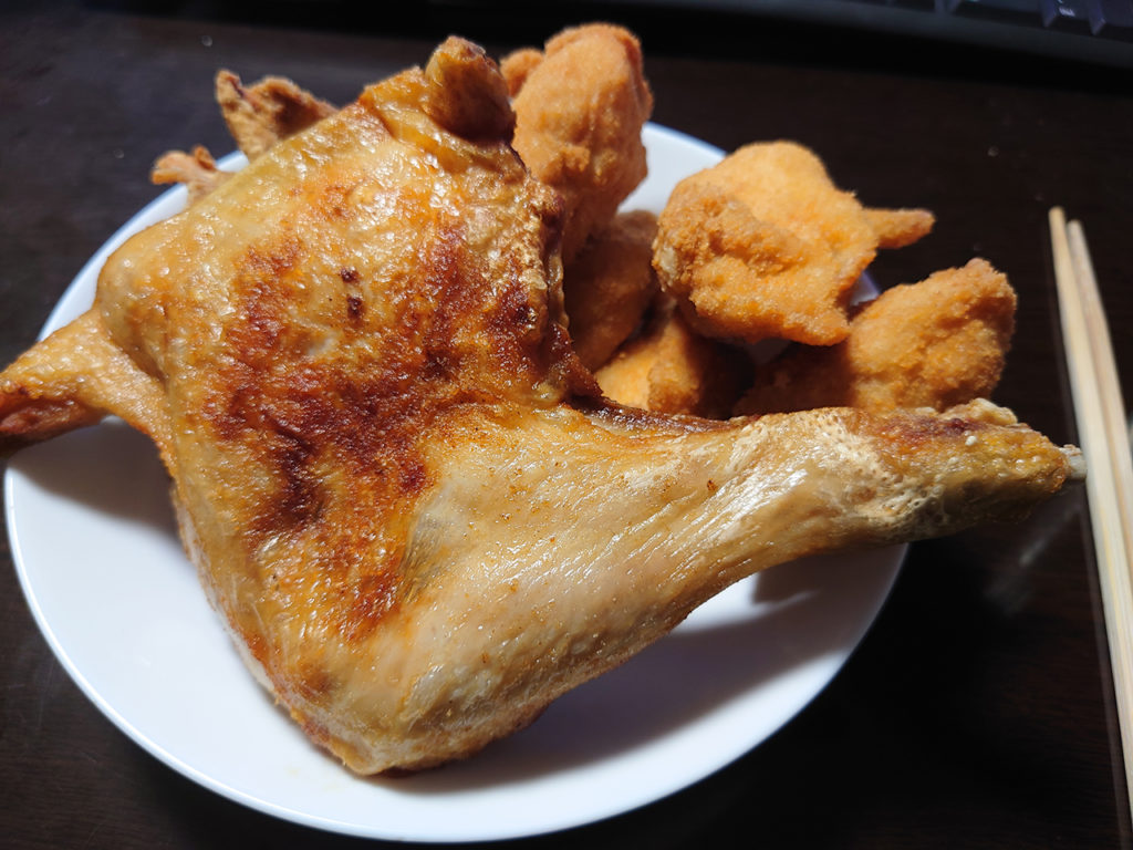 クリスマスにチキン！？四国中央市名物の郷土料理「揚げ足鳥」をテイクアウトしてきたよ！