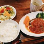 大洲城すぐ近く!カフェ「羅り瑠れ櫓」(らりるれろ)で「イタリアチーズハンバーグセット」を食べてきたよ!