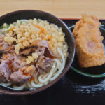 四国中央市川之江のうどん店「ジロー」で肉うどんと極厚イモ天を食べてきたよ!