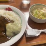 コーヒーだけじゃない!八幡浜駅近くの「ぶるまん」で「カレー(チーズハンバーグ)」を食べてきたよ!