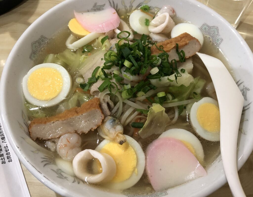 八幡浜港近く！フジ観光の「上ちゃんぽん」を食べてきたよ！