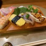 八幡浜市にある「魚肴まかない処 こけけ」で「にぎり」と「さしみ」を食べてきたよ!