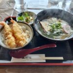 内子・五十崎のうどん屋さん!五十崎凧博物館併設の「山茶花」で「えび天丼セット」を食べてきたよ!