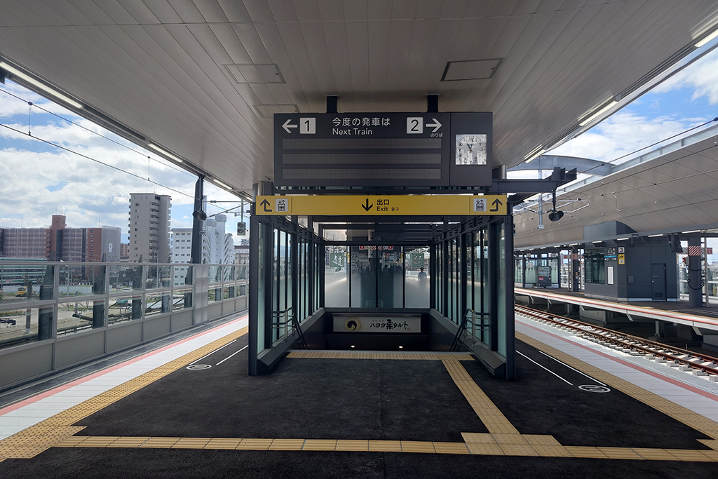 まもなく開業! 新しいJR松山駅の先行見学ツアーに行ってき まもなく開業! 新しいJR松山駅の先行見学ツアーに行ってき